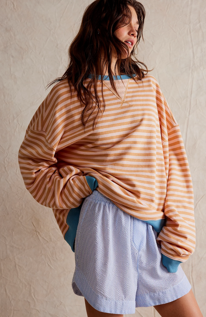 Marian | Striped Oversized Sweater