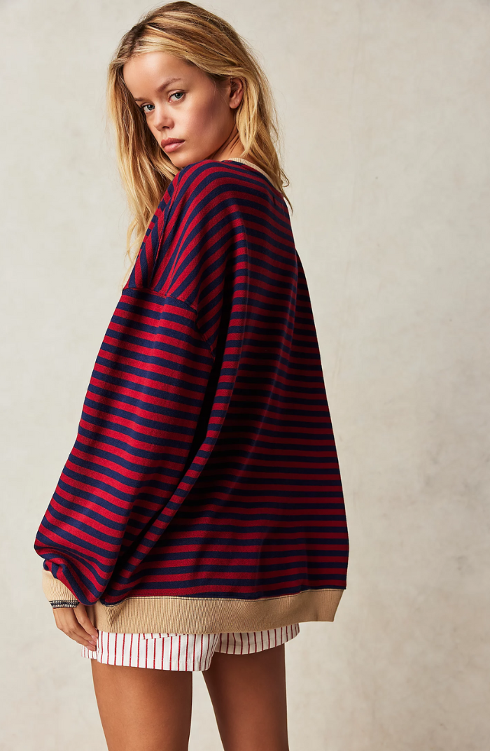 Marian | Striped Oversized Sweater