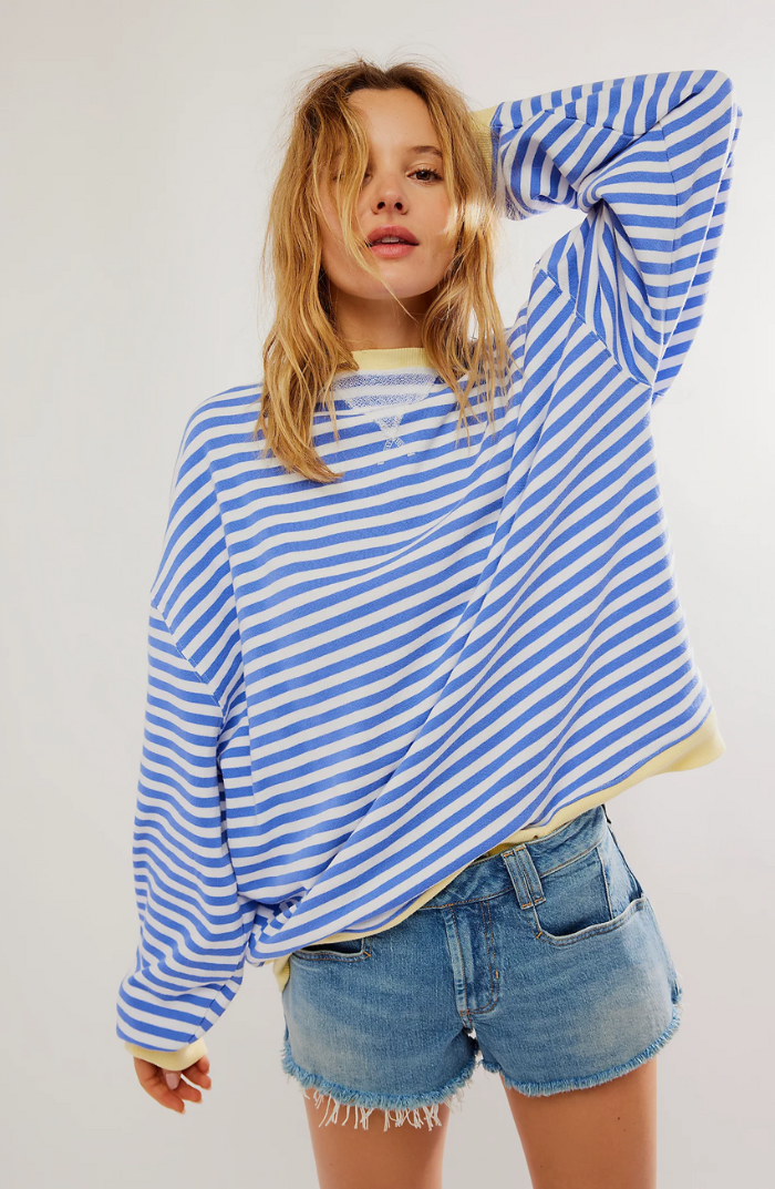 Marian | Striped Oversized Sweater