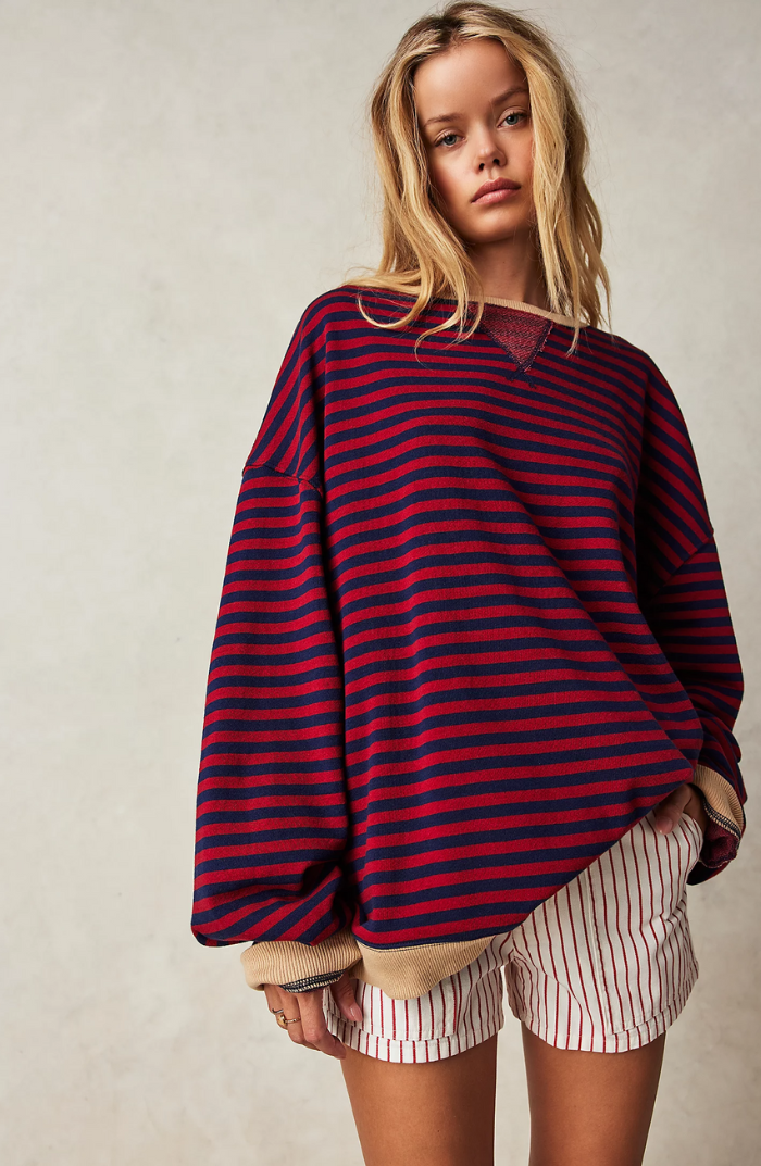 Marian | Striped Oversized Sweater