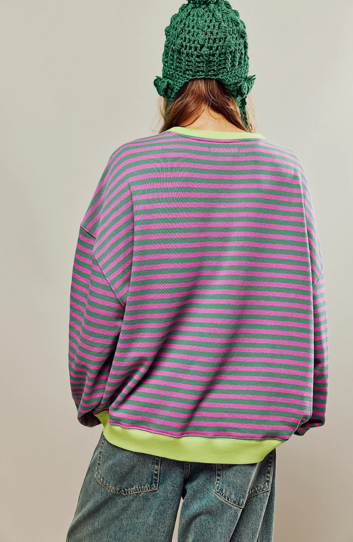 Marian | Striped Oversized Sweater