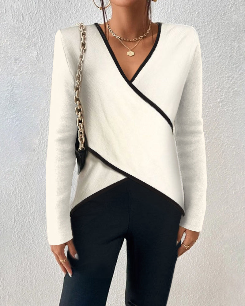 Irish | Elegant V-neck Sweater