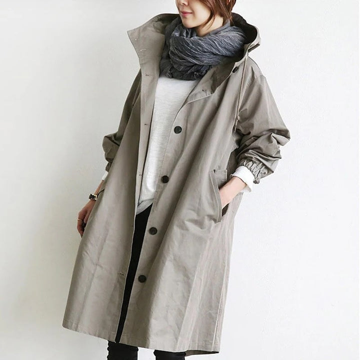 Mandy | Elegant and Water-Repellent Trench Coat