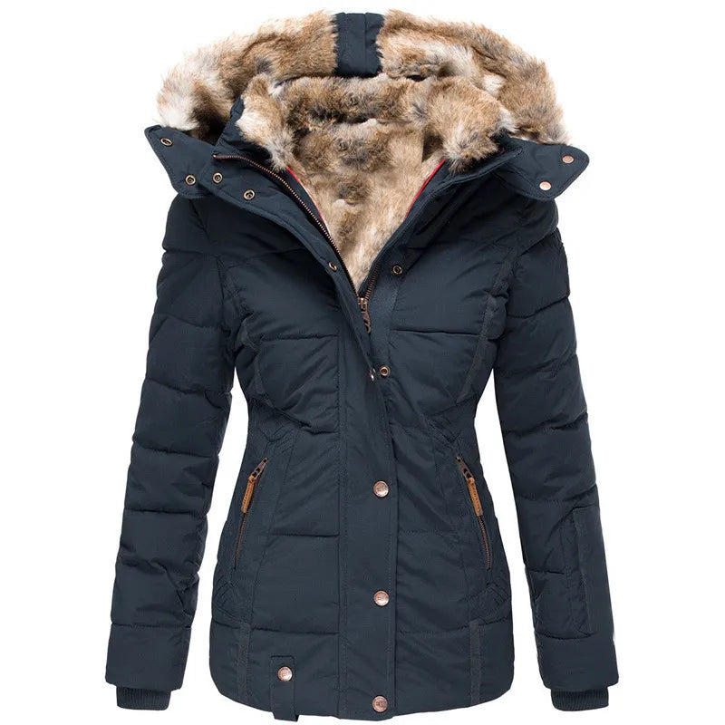 Aria | Luxe Fur-Lined Winter Coat