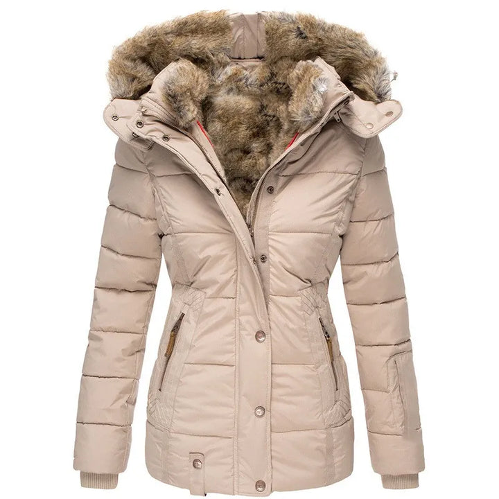 Aria | Luxe Fur-Lined Winter Coat