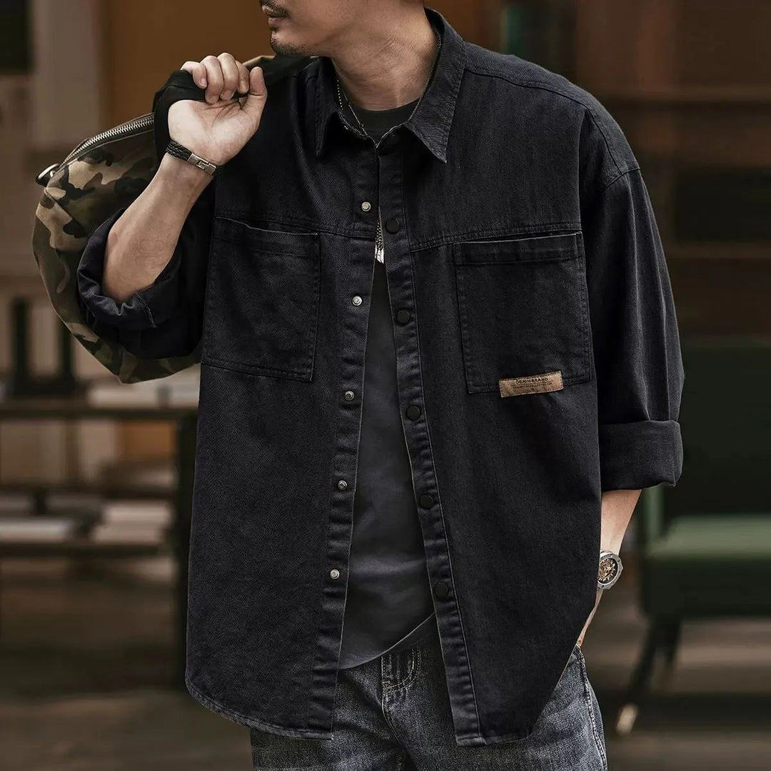 William |  Vintage Style Casual Oversize Shirt