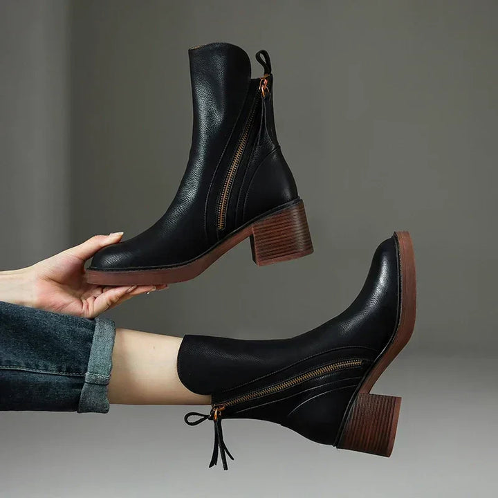 Cora | Zip Ankle Boots for Women