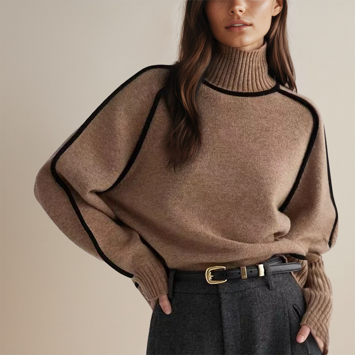 Emilie | Warm Turtleneck For Women