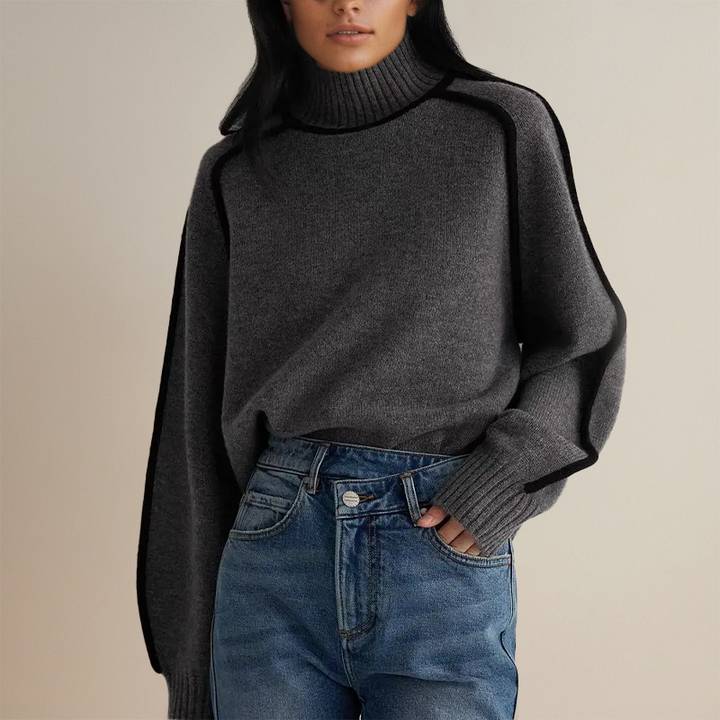 Emilie | Warm Turtleneck For Women