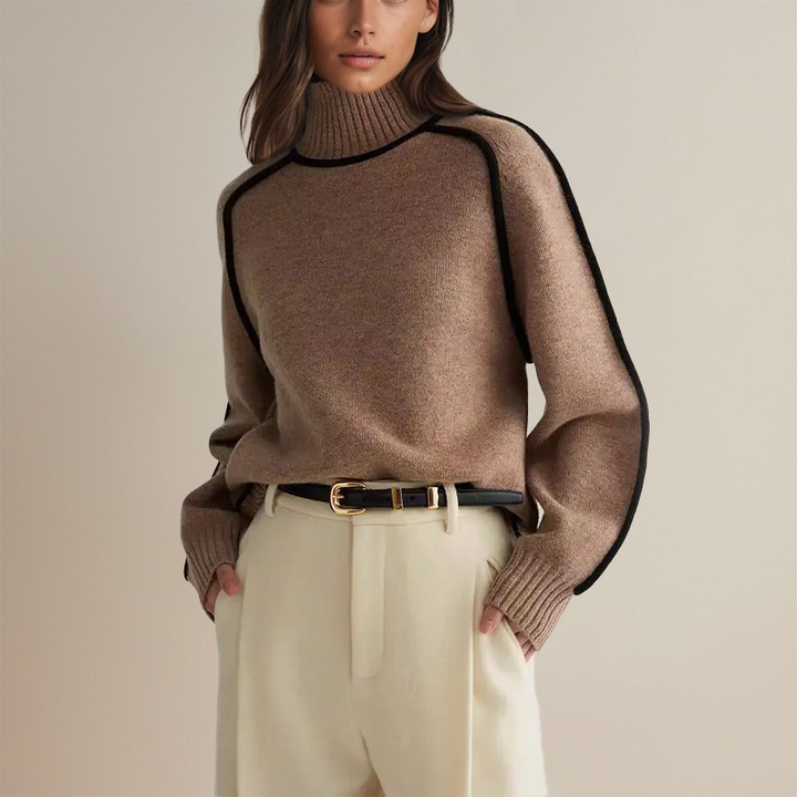 Emilie | Warm Turtleneck For Women