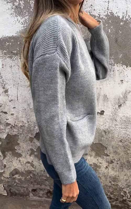 Marcia | Cozy Zip-up Cardigan